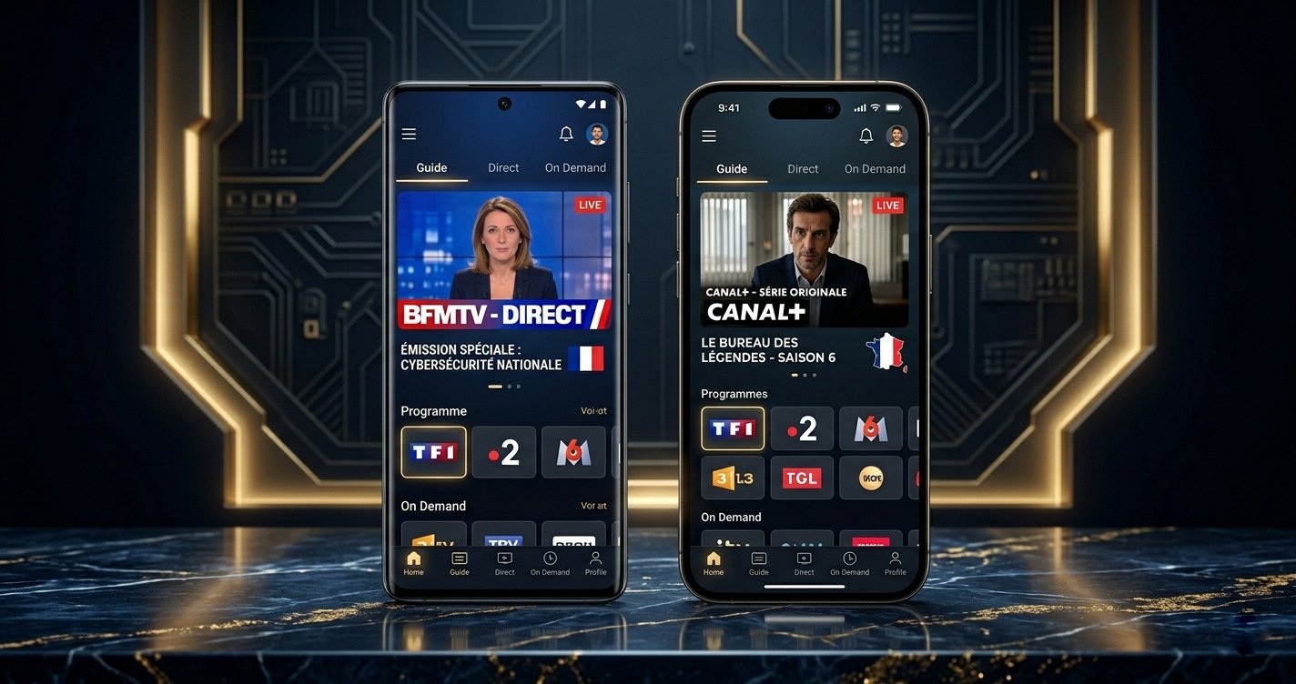 Installer IPTV Android iPhone 2026